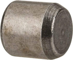 Made in USA - 1/4" Diam x 1/4" Pin Length 416 Stainless Steel Precision Dowel Pin - Passivated Finish, C 36-42 Hardness, 2 Beveled End - Industrial Tool & Supply