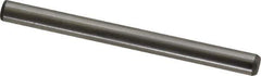 Made in USA - 1/4" Diam x 3" Pin Length 416 Stainless Steel Precision Dowel Pin - Passivated Finish, C 36-42 Hardness, 2 Beveled End - Industrial Tool & Supply