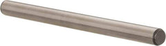 Made in USA - 1/4" Diam x 3-1/2" Pin Length 416 Stainless Steel Precision Dowel Pin - Passivated Finish, C 36-42 Hardness, 2 Beveled End - Industrial Tool & Supply