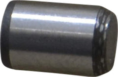 Made in USA - 1/4" Diam x 3/8" Pin Length 416 Stainless Steel Precision Dowel Pin - Passivated Finish, C 36-42 Hardness, 2 Beveled End - Industrial Tool & Supply