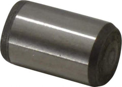 Made in USA - 5/16" Diam x 1/2" Pin Length 416 Stainless Steel Precision Dowel Pin - Passivated Finish, C 36-42 Hardness, 2 Beveled End - Industrial Tool & Supply