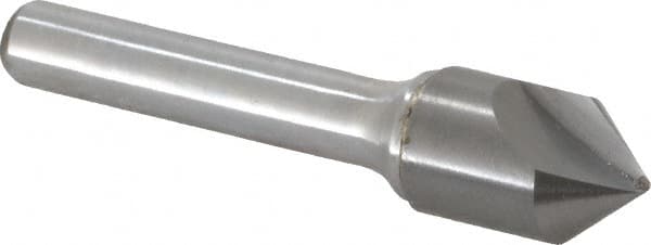 Keo - 1-3/4" Head Diam, 3/4" Shank Diam, 1 Flute 100° High Speed Steel Countersink - Industrial Tool & Supply