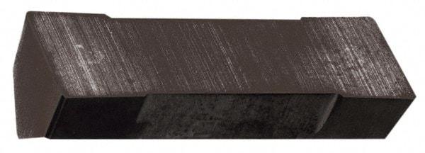 Kyocera - 125DB Grade A65, 3/16" Cutting Width Ceramic Grooving Insert - Neutral, 0.015" Corner Radius, Al2O3/TiC Finish - Industrial Tool & Supply