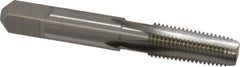 Hertel - 1/16-27 NPT Thread, 4 Flute Standard Pipe Tap - 2-1/8" OAL, Bright Finish, High Speed Steel - Exact Industrial Supply