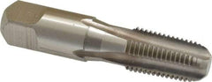 Hertel - 1/4-18 NPTF Thread, 4 Flute Standard Pipe Tap - 2-7/16" OAL, Bright Finish, High Speed Steel - Exact Industrial Supply