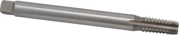 Hertel - 1/4-18 NPT, 5 Flute, High Speed Steel, Extension Pipe Tap - 6" OAL, 1-1/16" Thread Length - Industrial Tool & Supply