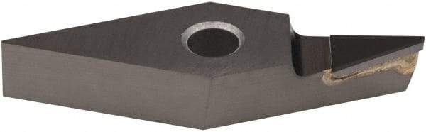 Hertel - HT-VNMX330.5 Grade HT420CD Polycrystalline Diamond (PCD) Turning Insert - Uncoated, Diamond, 3/8" Inscr Circle, 3/16" Thick, 0.0078" Corner Radius - Industrial Tool & Supply