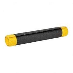 PRO-SAFE - 6' Long x 3' Wide, Dry Environment, Anti-Fatigue Matting - Black with Yellow Borders, Urethane with Vinyl Sponge Base, Beveled on 4 Sides - Industrial Tool & Supply
