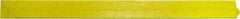 PRO-SAFE - 3.25' Long x 0.25' Wide, Anti-Fatigue Modular Matting Ramp Edge - Female, Yellow, For Dry & Wet Areas - Industrial Tool & Supply