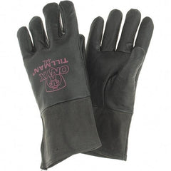 TILLMAN - Welder's & Heat Protective Gloves - UNLINED LRG BLK 1/PR TOP GRAIN KIDSKIN MIG GLV - Industrial Tool & Supply