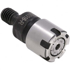 Techniks - 1mm x 10.5mm Threaded Shank ER ER16 Collet Chuck - Industrial Tool & Supply