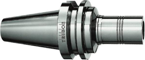 Schunk - CAT50 Taper Shank 3/4" Hole End Mill Holder/Adapter - 29mm Nose Diam, 150mm Projection, Through Coolant - Exact Industrial Supply