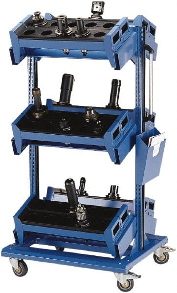 Rousseau Metal - CNC Storage Carts Style: CNC Tool Cart Frame Taper Size: 50 - Industrial Tool & Supply