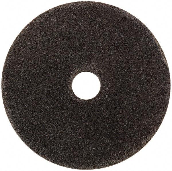Metabo - 6" Medium Grade Zirconia Alumina Deburring Disc - 1" Center Hole, Spindle Mount Connection, Black - Industrial Tool & Supply