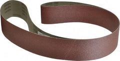 Tru-Maxx - 3" Wide x 79" OAL, 80 Grit, Aluminum Oxide Abrasive Belt - Aluminum Oxide, Medium, Coated, X Weighted Cloth Backing, Dry - Industrial Tool & Supply