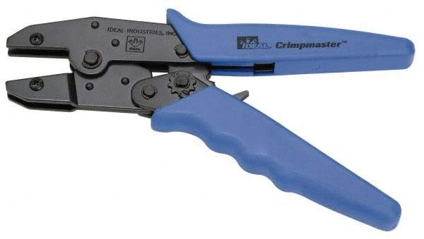 Ideal - Ratcheting Crimper - Crimp Release Lever for Operator Safety, Cushion Grip Handle - Industrial Tool & Supply