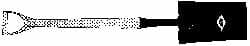 NUPLA - Shovels, Spades, Diggers & Hoes Type: Spade Blade Width (Inch): 7-1/2 - Industrial Tool & Supply
