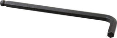 Eklind - 3/8" Hex, Long Arm, Ball End Hex Key - 6-3/4" OAL, Steel, Inch System of Measurement - Industrial Tool & Supply