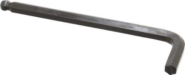 Eklind - 10mm Hex, Long Arm, Ball End Hex Key - 6-37/64" OAL, Steel, Metric System of Measurement - Industrial Tool & Supply