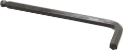 Eklind - 10mm Hex, Long Arm, Ball End Hex Key - 6-37/64" OAL, Steel, Metric System of Measurement - Industrial Tool & Supply