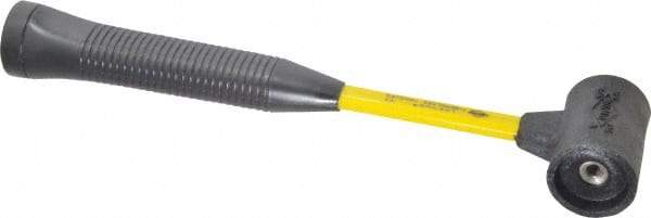 NUPLA - 1 Lb Head 1-1/2" Face Composite Nonmarring Hammer without Faces - Fiberglass Handle - Industrial Tool & Supply