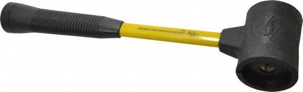 NUPLA - 2-1/2 Lb Head 2-1/2" Face Composite Nonmarring Hammer without Faces - Fiberglass Handle - Industrial Tool & Supply