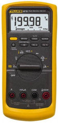 Fluke - 2 Piece, Digital Multimeter Kit - 1,000 Volt Max, 10 Max Amp - Industrial Tool & Supply