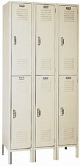 Lyon - 6 Door, 2 Tier, Locker - Industrial Tool & Supply