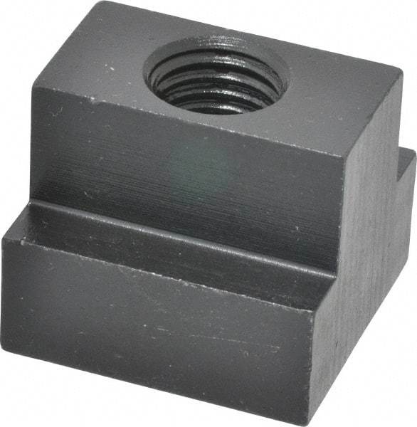 Gibraltar - 3/4-10 Blind Tapped T Slot Nut - 1" Slot Width, 1-3/4 x 3/4" Base Width x Height, 1-3/4 x 1-1/2" OAL x Height - Industrial Tool & Supply