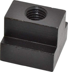 Gibraltar - 3/4-10 Tapped Through T Slot Nut - 1" Slot Width, 1-3/4 x 3/4" Base Width x Height, 1-3/4 x 1-1/2" OAL x Height - Industrial Tool & Supply