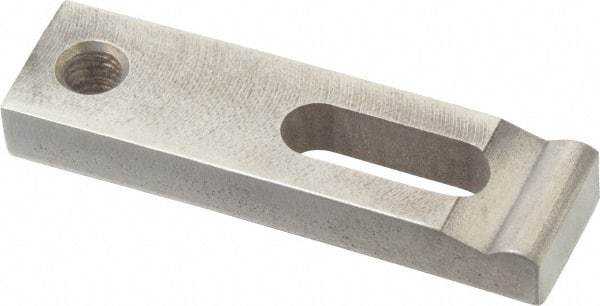 Gibraltar - 7/32" Stud, Stainless Steel, Strap Clamp - 7/16" Travel, 1-3/4" OAL x 1/2" Wide x 1/4" High, Radius Nose - Industrial Tool & Supply