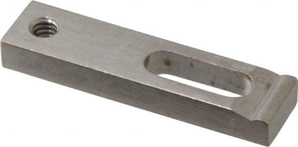 Gibraltar - 9/32" Stud, Stainless Steel, Strap Clamp - 11/16" Travel, 2-1/2" OAL x 5/8" Wide x 5/16" High, Radius Nose - Industrial Tool & Supply