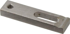 Gibraltar - 9/32" Stud, Stainless Steel, Strap Clamp - 11/16" Travel, 2-1/2" OAL x 5/8" Wide x 5/16" High, Radius Nose - Industrial Tool & Supply