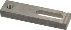 Gibraltar - 11/32" Stud, Stainless Steel, Strap Clamp - 7/8" Travel, 3" OAL x 3/4" Wide x 3/8" High, Radius Nose - Industrial Tool & Supply
