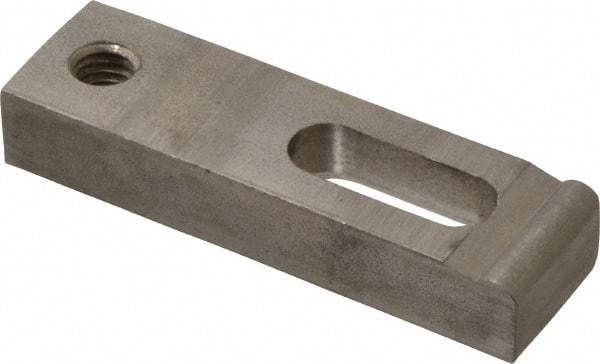 Gibraltar - 13/32" Stud, Stainless Steel, Strap Clamp - 3/4" Travel, 3" OAL x 7/8" Wide x 1/2" High, Radius Nose - Industrial Tool & Supply