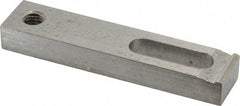 Gibraltar - 13/32" Stud, Stainless Steel, Strap Clamp - 1-1/8" Travel, 4" OAL x 7/8" Wide x 1/2" High, Radius Nose - Industrial Tool & Supply