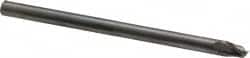 OSG - 1/4", 1/4" LOC, 1/4" Shank Diam, 4" OAL, 2 Flute, Solid Carbide Square End Mill - Industrial Tool & Supply
