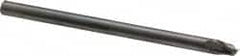 OSG - 1/4", 1/4" LOC, 1/4" Shank Diam, 4" OAL, 2 Flute, Solid Carbide Square End Mill - Industrial Tool & Supply