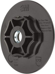 3M - 4-1/2" Diam Quick-Change Disc Backing Pad - Hard Density, 13,300 RPM, TN Compatible - Industrial Tool & Supply