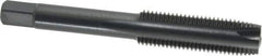 Kennametal - 7/16-20 UNF, 3 Flute, Oxide Finish, High Speed Steel Spiral Point Tap - Plug Chamfer, Right Hand Thread, 3.16" OAL, 1-7/16" Thread Length, 0.323" Shank Diam - Exact Industrial Supply