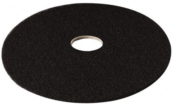 3M - Stripping Pad - 17" Machine, Black Pad, Nylon - Industrial Tool & Supply