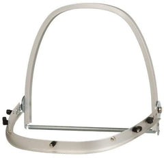 MCR Safety - Aluminum Face Shield Bracket - Compatible with Hard Hats - Industrial Tool & Supply
