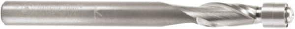 Amana Tool - 1/4" Cut Diam, 1/2" Length of Cut, 2 Flute Flush Trim Edge Profile Router Bit - Solid Carbide, 1/4" Shank Diam, 1-1/2" Shank Length, 2-3/4" OAL, Uncoated - Industrial Tool & Supply