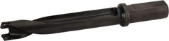 Allied Machine and Engineering - 24 to 25.78mm Diam, 5xD, 5-1/8" Max Depth, 1" Shank Diam, 8-13/16" OAL, Replaceable Tip Drill - Series 24 - Industrial Tool & Supply
