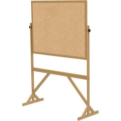 Ghent - Cork Bulletin Boards Style: Reversible Bulletin Board Color: Natural Cork - Industrial Tool & Supply