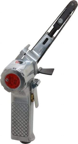 Universal Tool - 3/8 x 13 Inch, 16,000 RPM Air Belt Sander - 0.25 Hp, 1/4 NPT Inlet, 18 CFM Air Consumption - Industrial Tool & Supply