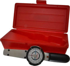 Proto - 3/8" Drive Dial Torque Wrench - 50 Ft/Lb Torque, 10-1/4" OAL, Fixed Head - Industrial Tool & Supply