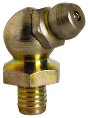 Value Collection - 65° Head Angle, 3/16 Thread Steel Drive-In Grease Fitting - Industrial Tool & Supply