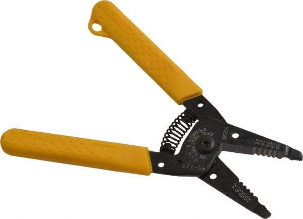 Ideal - 30 to 22 AWG Capacity Wire Stripper - 6" OAL, Plastic Cushion Handle - Industrial Tool & Supply