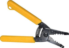 Ideal - 16 to 8 AWG Wire Stripper - 6 Inch Overall Length, 16 AWG Min, Plastic Cushion Handle - Industrial Tool & Supply